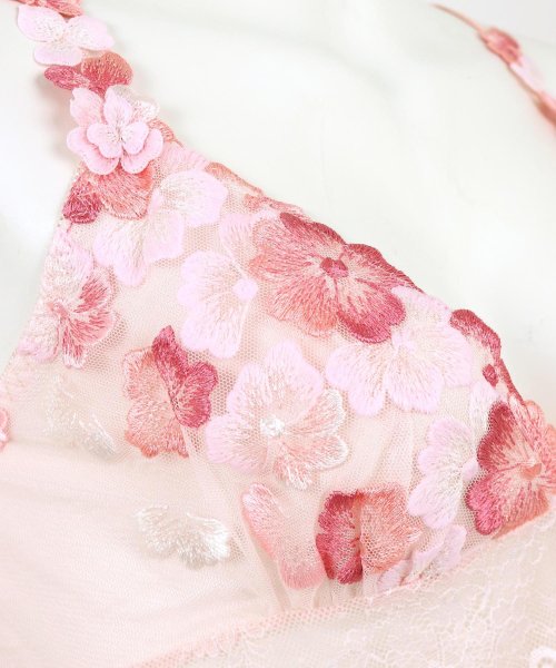 fran de lingerie(フランデランジェリー)/GRACE Flower Petal グレースフラワーペタル コーディネートスリップ/img23