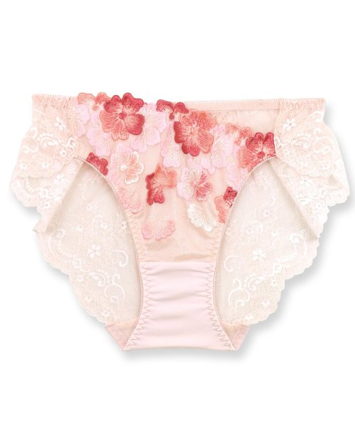 fran de lingerie(フランデランジェリー)/GRACE Flower Petal グレースフラワーペタル コーディネートバックレースショーツ/img30