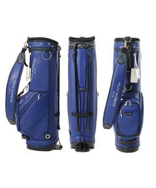 PELLE MORBIDA(ペッレモルビダ)/ペッレモルビダ ゴルフ PELLE MORBIDA GOLF PMO－PG001 キャディバッグ 9型 口枠 5分割 スタンドタイプ 自立 撥水 PVC/img18