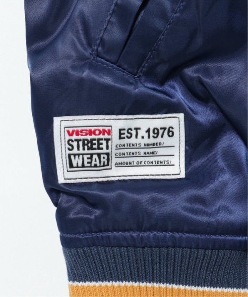 VENCE　EXCHANGE(ヴァンス　エクスチェンジ)/VISION STREET WEAR ビジョンストリートウェア リバーシブルキルティングブルゾン/img01