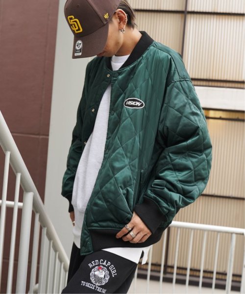 VENCE　EXCHANGE(ヴァンス　エクスチェンジ)/VISION STREET WEAR ビジョンストリートウェア リバーシブルキルティングブルゾン/img11