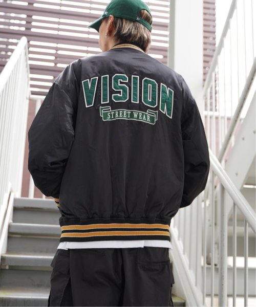 VENCE　EXCHANGE(ヴァンス　エクスチェンジ)/VISION STREET WEAR ビジョンストリートウェア リバーシブルキルティングブルゾン/img14