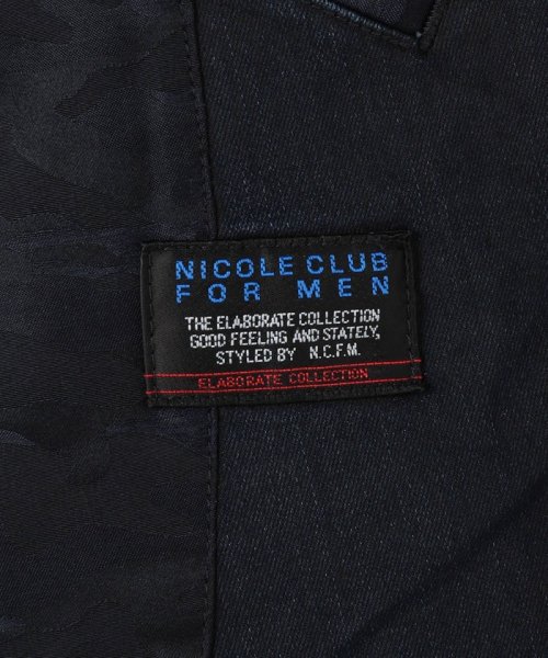 NICOLE CLUB FOR MEN(ニコルクラブフォーメン)/イタリアンカラーカヴァーオールジャケット/img09