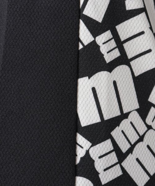 Munsingwear(マンシングウェア)/『ENVOY/エンボイ』厚手メッシュリフレクションmロゴプリントハーフジップシャツ【アウトレット】/img05