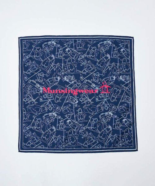 Munsingwear(マンシングウェア)/抗菌・抗ウイルス　プリントスカーフ付き　キャップ/img04
