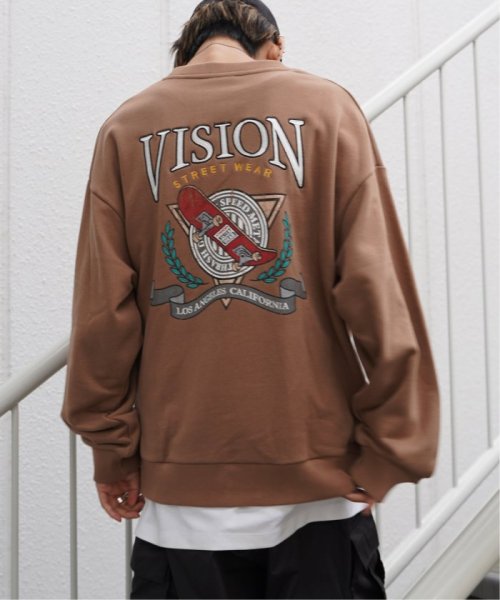 VENCE　EXCHANGE(ヴァンス　エクスチェンジ)/VISION STREET WEAR ビジョンストリートウェア スケボー刺繍トレーナー/img06