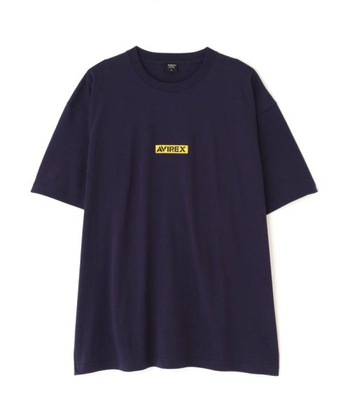 AVIREX(AVIREX)/《WEB&DEPOT店限定》バンダナ プリント ボックス ロゴ Tシャツ / BANDANA PRINT BOX LOGO T－SHIRT/img13
