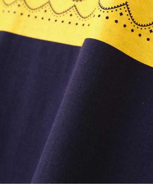 AVIREX(AVIREX)/《WEB&DEPOT店限定》バンダナ プリント ボックス ロゴ Tシャツ / BANDANA PRINT BOX LOGO T－SHIRT/img14