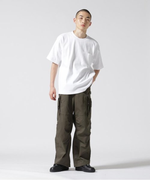 AVIREX(AVIREX)/《DAILY》リブ ルーズフィット 半袖 Tシャツ / S/S RIB LOOSE FIT T－SHIRT/img09