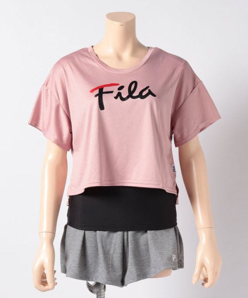 FILA(フィラ（スイムウェア）)/【フィラ】ロゴＴシャツ４点セット/img01