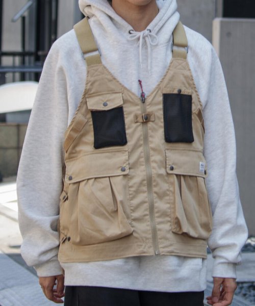 GLOSTER(GLOSTER)/【NANGA/ナンガ】TAKIBI RIP STOPFIELD VEST リップストップ ベスト/img15