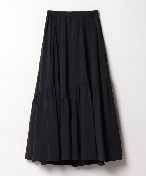 バイヤス切替ギャザースカート 