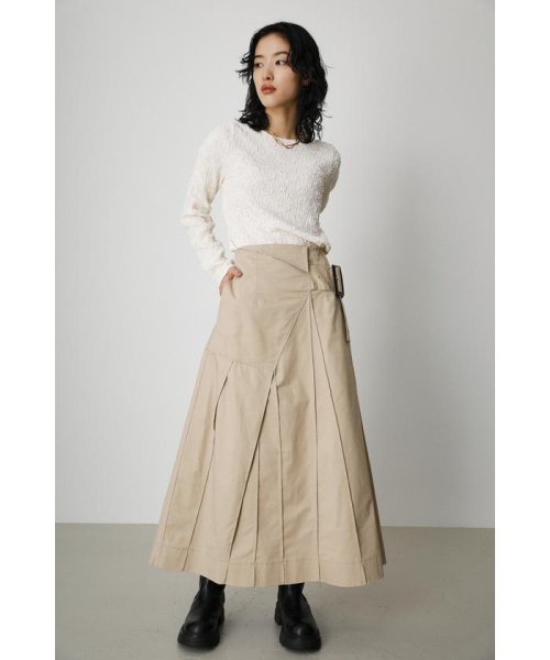 AZUL by moussy(アズールバイマウジー)/TRENCH FLARE SKIRT/img12