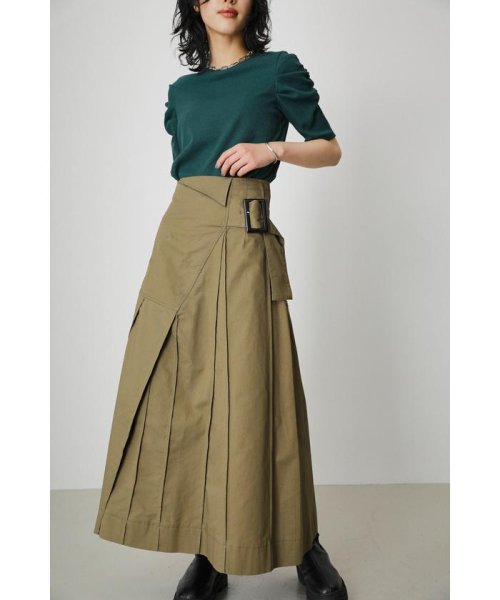 AZUL by moussy(アズールバイマウジー)/TRENCH FLARE SKIRT/img20