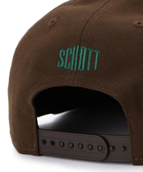 Schott(ショット)/Schott×NEWERA/ショット×ニューエラ/9FIFTY SNAP BACK CAP TYPE 'SB'/ SBキャップ/img06