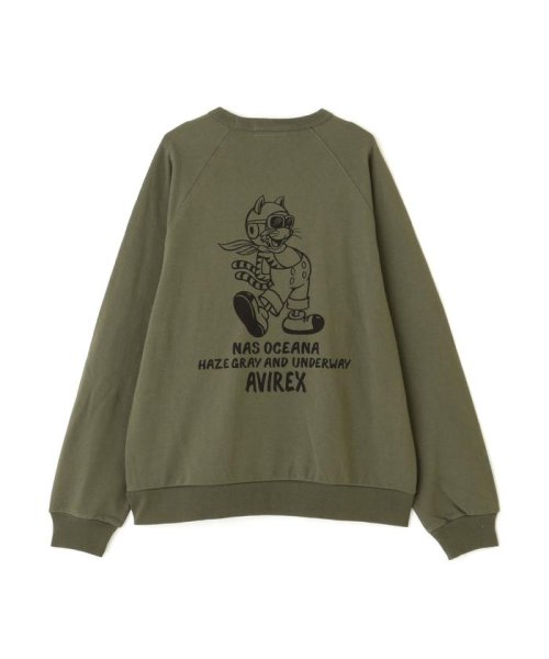 AVIREX(AVIREX)/《TYPE BLUE》クルースウェット トムキャット2/CREW SWEAT TOMCAT－2/img14