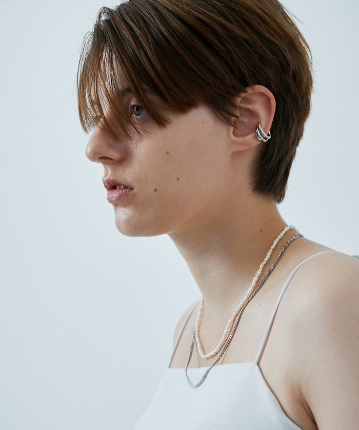 ital. from JUNRed / 3way necklace pearl(504857265) | ジュンレッド