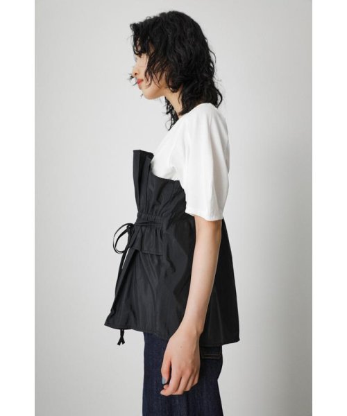 AZUL by moussy(アズールバイマウジー)/BUSTIER LAYERED TOPS II/img05