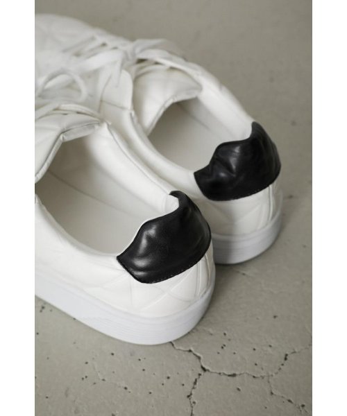 AZUL by moussy(アズールバイマウジー)/FAUX LEATHER EMBOSS SNEAKERS/img04