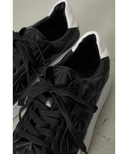 AZUL by moussy(アズールバイマウジー)/FAUX LEATHER EMBOSS SNEAKERS/img15