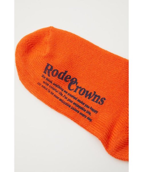 RODEO CROWNS WIDE BOWL(ロデオクラウンズワイドボウル)/LONG RIB SOCKS/img11