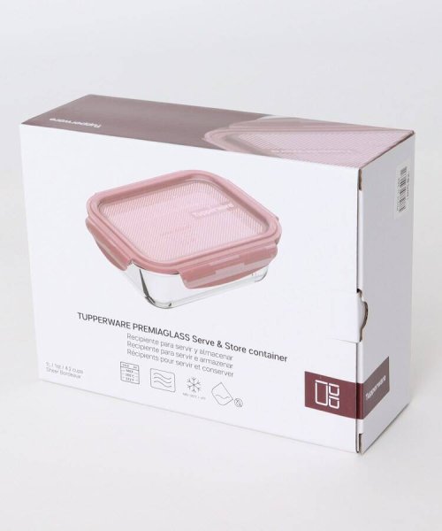 ２１２ＫＩＴＣＨＥＮ　ＳＴＯＲＥ(212キッチンストア)/プレミアグラス コンテナー 1L ボルドー ＜Tupperware タッパーウェア＞/img04