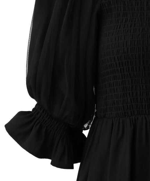 MIELI INVARIANT(ミエリ インヴァリアント)/Ravenna Shirring Dress/img61