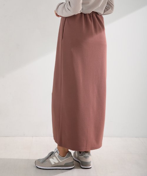 Bou Jeloud(ブージュルード)/【WEB限定】カラースリットIラインスカート/img05