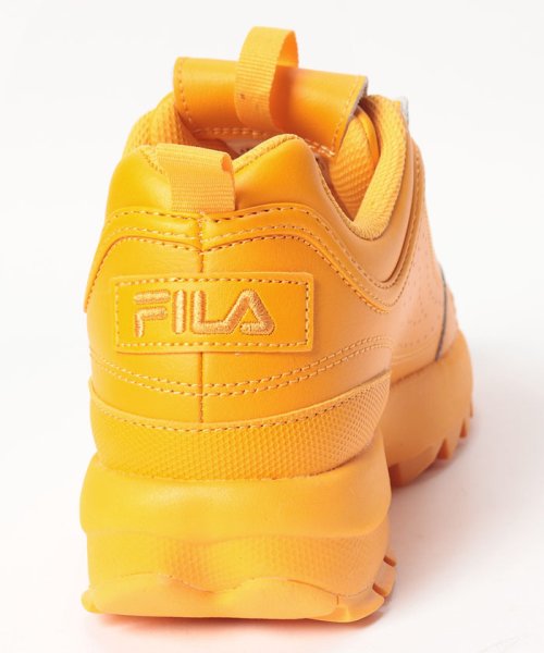 FILA（Shoes）(フィラ（シューズ）)/DISRUPTOR 2 PREMIUM / ディスラプター2プレミアム ウィメンズ 厚底スニーカー / ライトオレンジ/img02