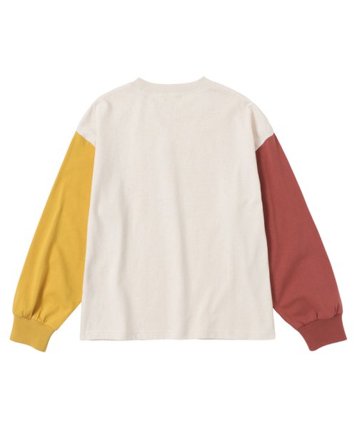 MAC HOUSE(kid's)(マックハウス（キッズ）)/PEANUTS SNOOPY 袖配色ロングスリーブTシャツ 335159201－A/img03