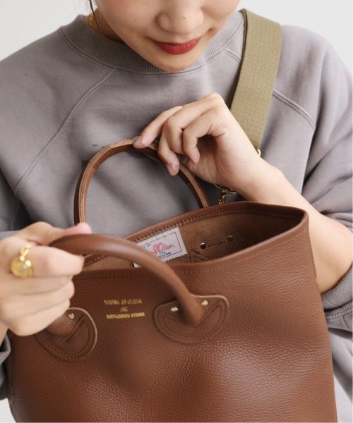 IENA(イエナ)/【YOUNG&OLSEN/ヤングアンドオルセン】EMBOSSED LEATHER HAVERSACK M/img03