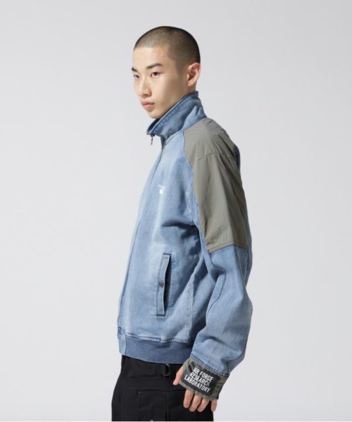 AVIREX(AVIREX)/《TYPE BLUE》ジョグデニム トラックジャケット/JOG DENIM TRACK JACKET/img07