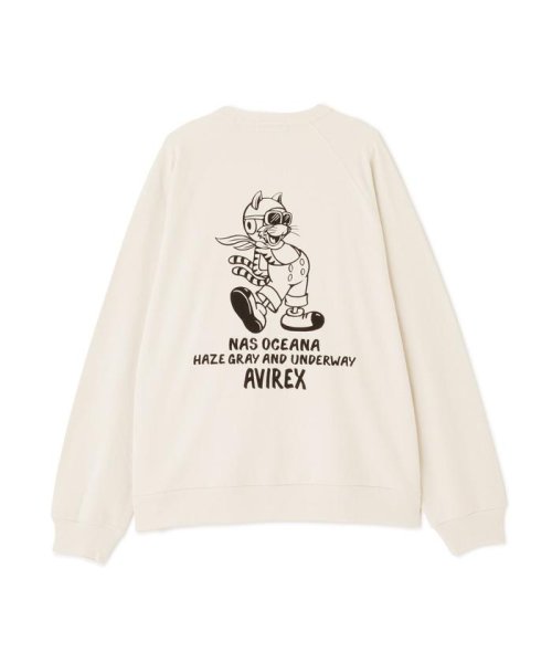 AVIREX(AVIREX)/《TYPE BLUE》クルースウェット トムキャット2/CREW SWEAT TOMCAT－2/img19