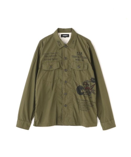 AVIREX(AVIREX)/ユーティリティー シャツ トムキャッター / UTILITY SHIRT TOMCATTER/img06