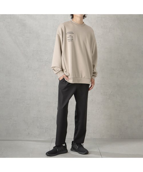 MAC HOUSE(men)(マックハウス（メンズ）)/MOSSIMO モッシモ ポンチ素材 エンボスクルートレーナー 2473－3802/img03