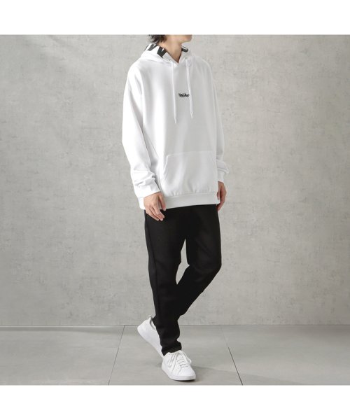 MAC HOUSE(men)(マックハウス（メンズ）)/MOSSIMO モッシモ ポンチ素材 ロゴフードパーカー 2473－3803/img03