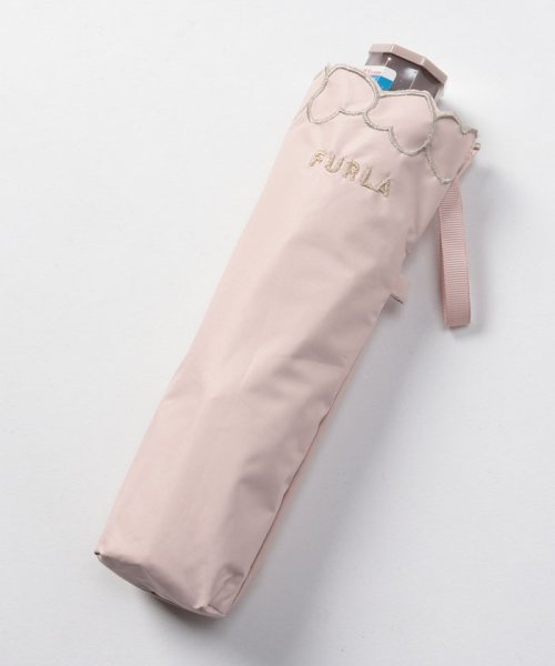 FURLA(フルラ)/晴雨兼用折りたたみ日傘　”ハート刺繍”/img02