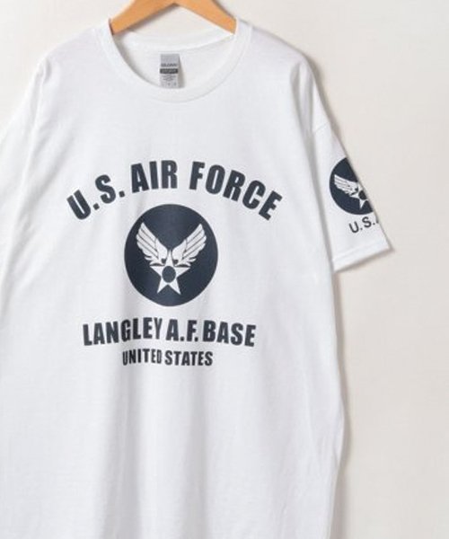 MARUKAWA(マルカワ)/US エアフォース プリントTシャツ/ギルダン(GILDAN) ミリタリー 半袖 アメカジ USAF/img03