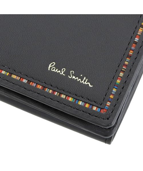 Paul Smith三つ折り財布(PWD544ネイビー)