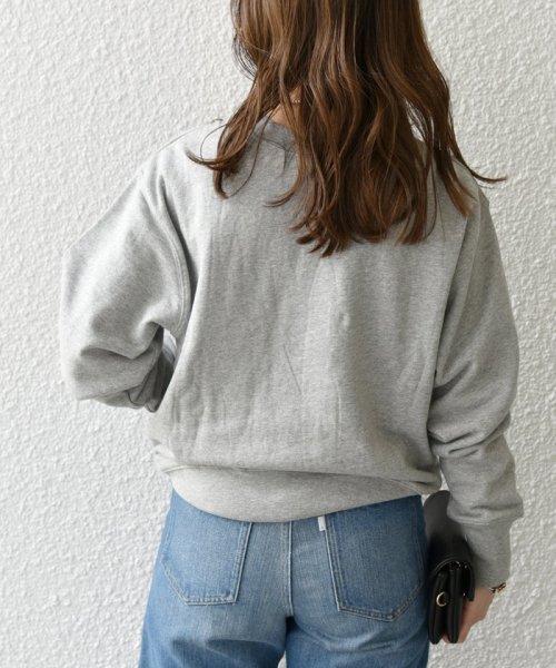 SHIPS any WOMEN(シップス　エニィ　ウィメン)/【SHIPS any別注】THE KNiTS: デザイン ロゴ スウェット/img29