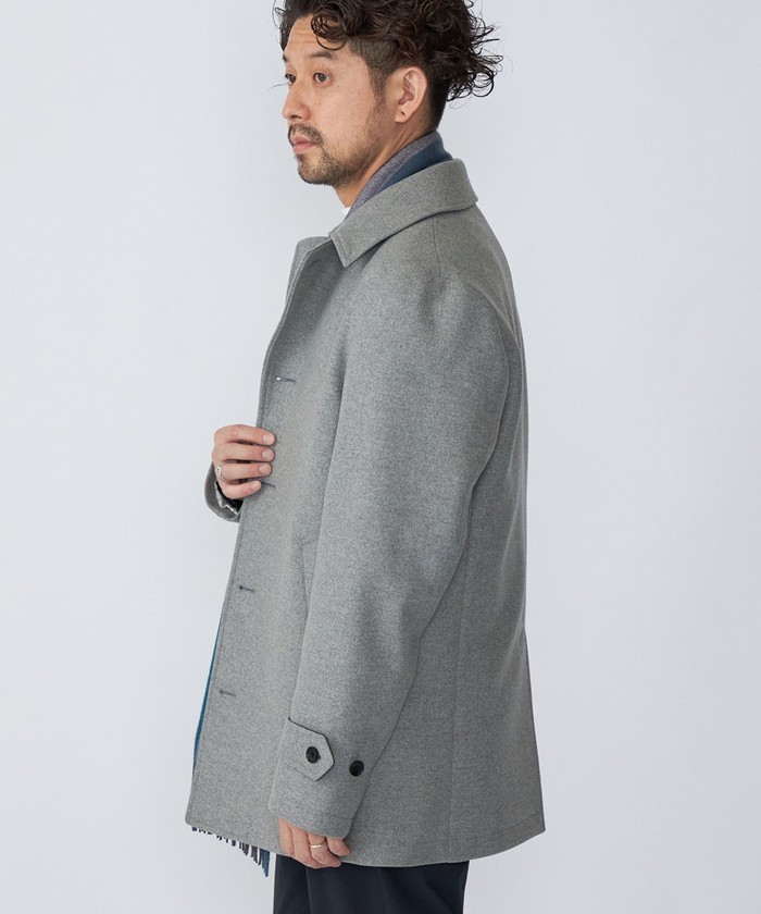 SHIPS: スーパー160S メリノウール メルトン シングル ピーコ