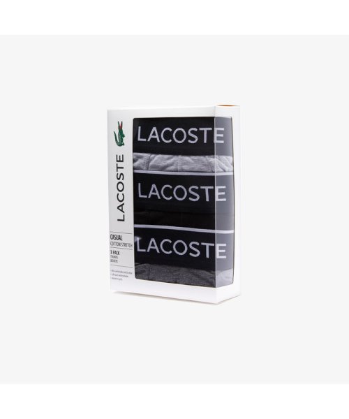 LACOSTE Mens(ラコステ　メンズ)/マルチワニデザイン3パックボクサーパンツ/img05
