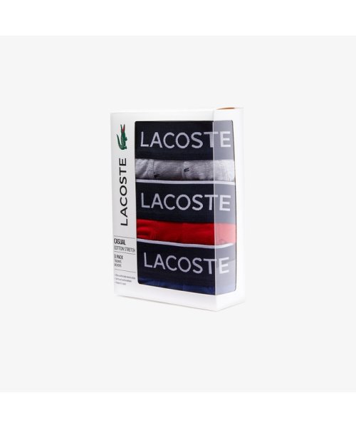 LACOSTE Mens(ラコステ　メンズ)/マルチワニデザイン3パックボクサーパンツ/img12