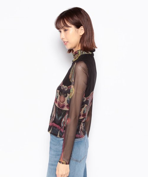 Desigual(デシグアル)/M. Christian Lacroix タペストリー チュールTシャツ/img06