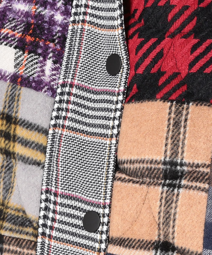 セール】パッチワーク パデッドジレ(504763584) | デシグアル(Desigual