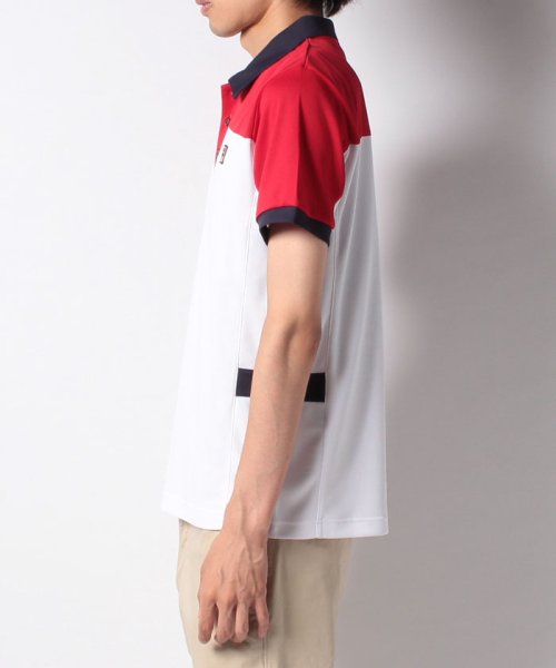 FILA（ZETT Mens）(フィラ（ゼット　メンズ）)/カラーブロック ポロシャツ/img02