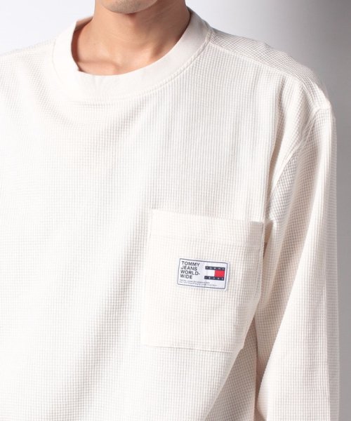 TOMMY JEANS(トミージーンズ)/ワッフルポケットロングスリーブTシャツ/img10