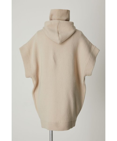 RIM.ARK(リムアーク)/Hood design knit vest/img01