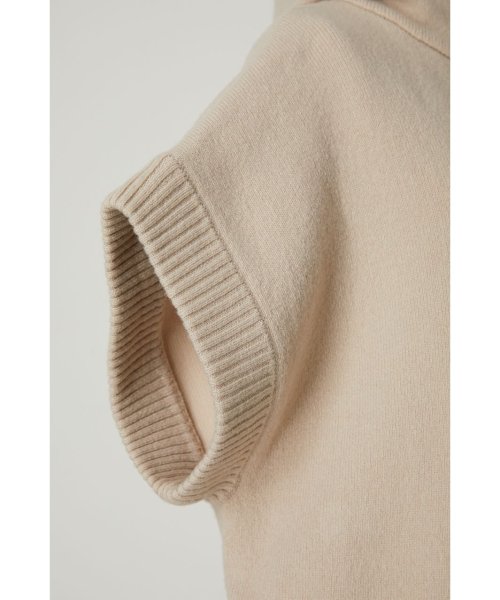 RIM.ARK(リムアーク)/Hood design knit vest/img04