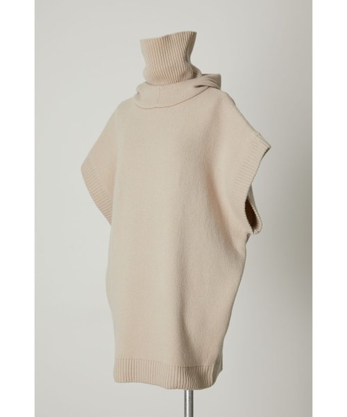 RIM.ARK(リムアーク)/Hood design knit vest/img06